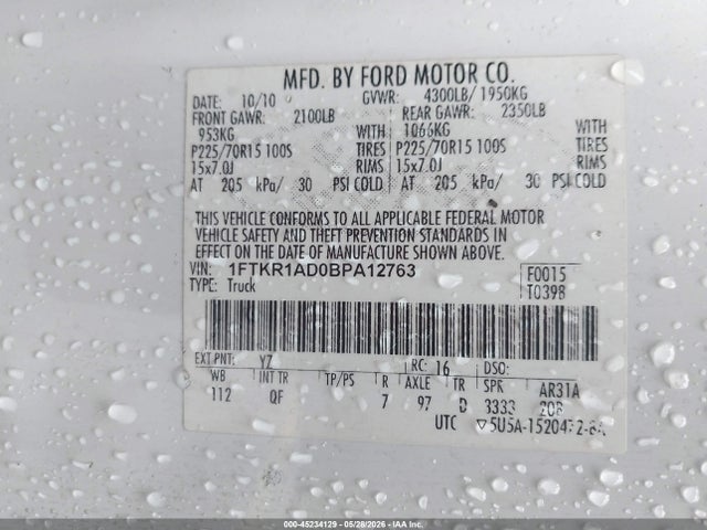 Ford Ranger Xl