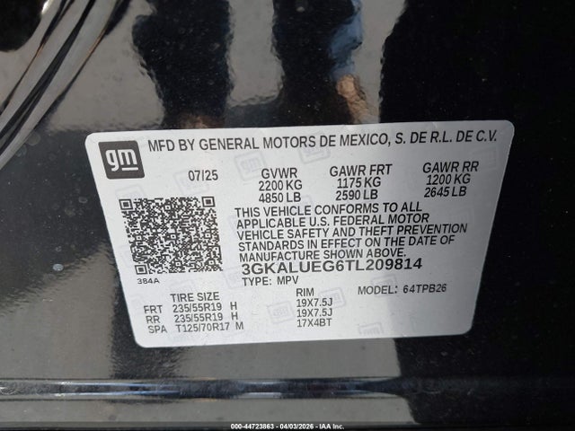 GMC Terrain Awd Elevation