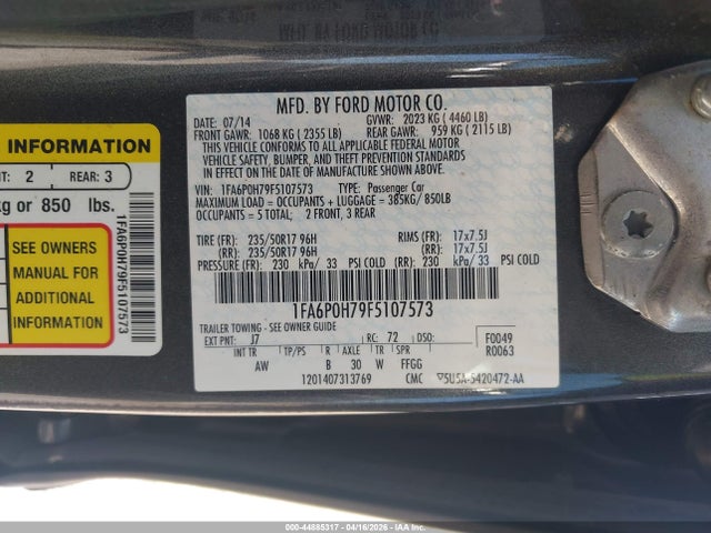 Ford Fusion Se
