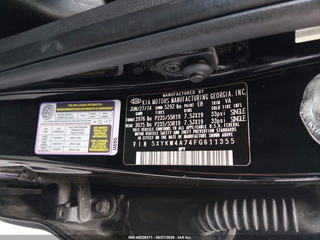 Kia Sorento Sx V6