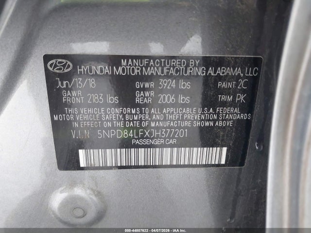 Hyundai ELANTRA Sel