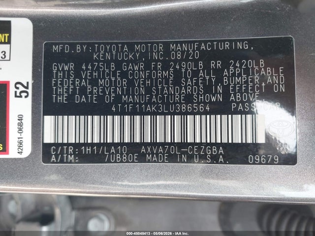Toyota Camry Xle