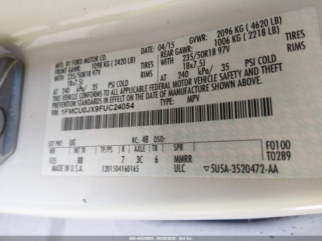 Ford Escape Titanium