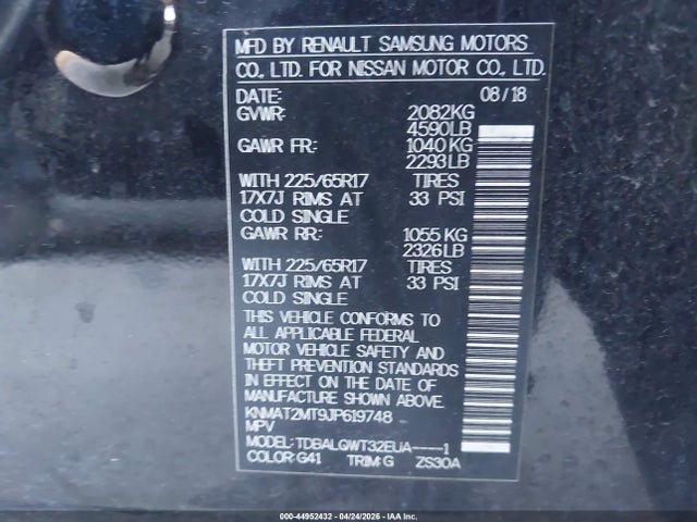 Nissan Rogue Sv