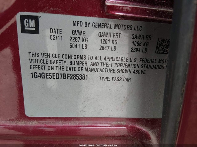 Buick LaCrosse Cxs