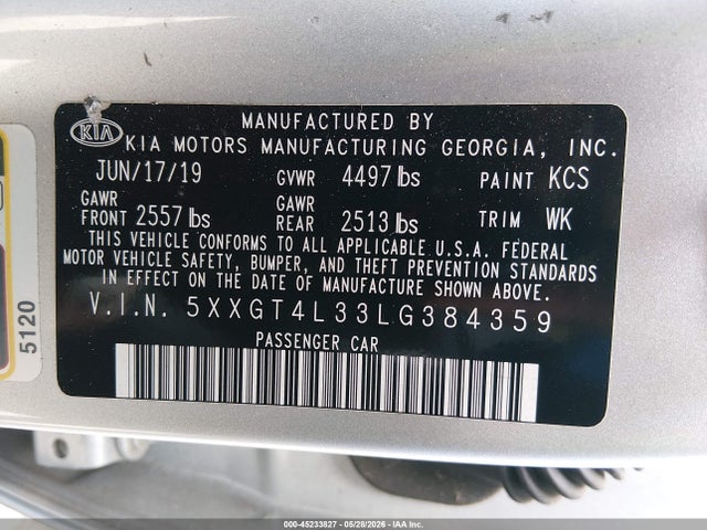 Kia Optima Lx