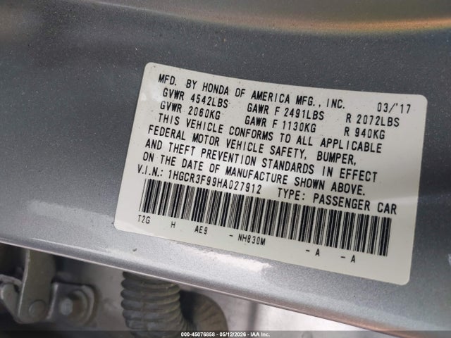 Honda Accord Touring V6