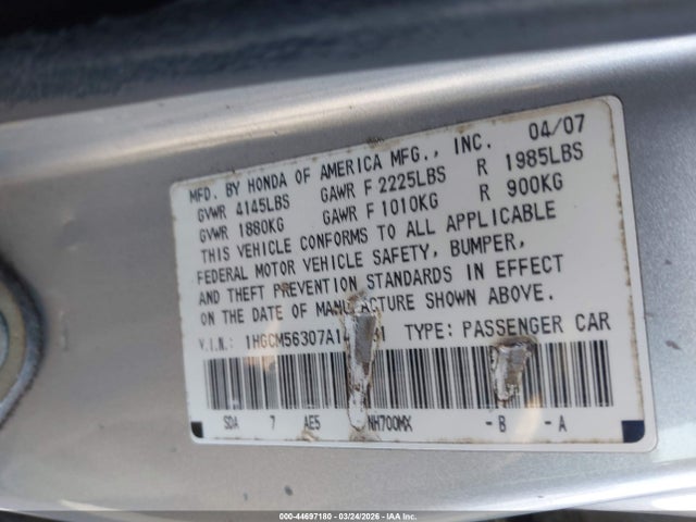 Honda Accord 2.4 Se