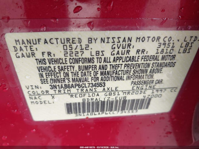 Nissan Sentra 2.0 S