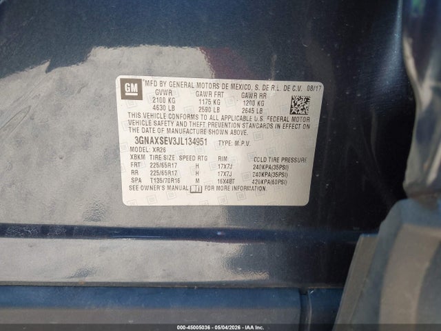 Chevrolet Equinox Lt