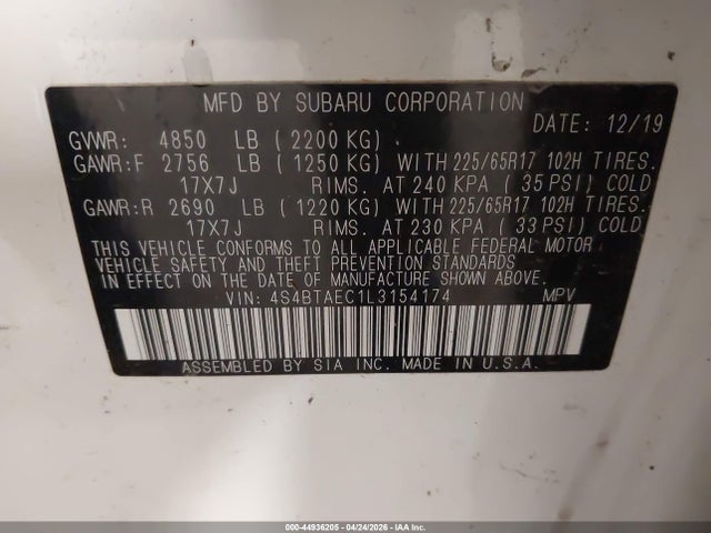Subaru Outback Premium