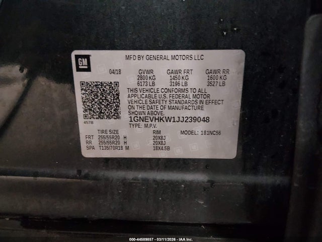 Chevrolet Traverse 3lt