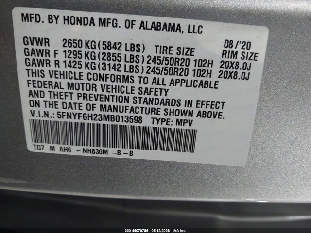 Honda Pilot Awd Special Edition