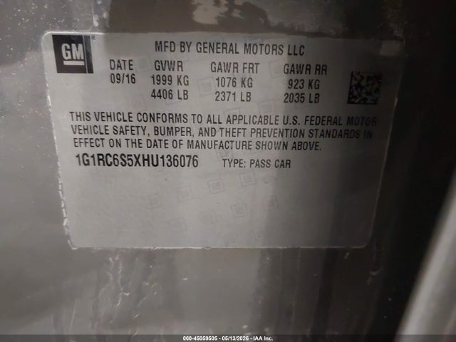Chevrolet Volt Lt