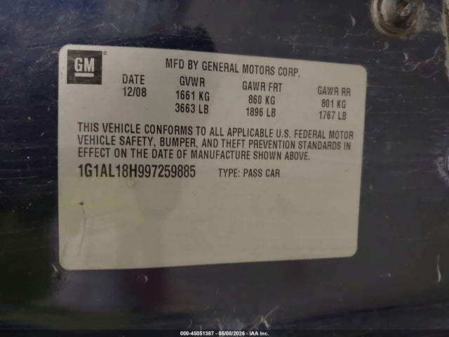 Chevrolet Cobalt Lt