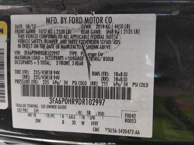 Ford Fusion Se