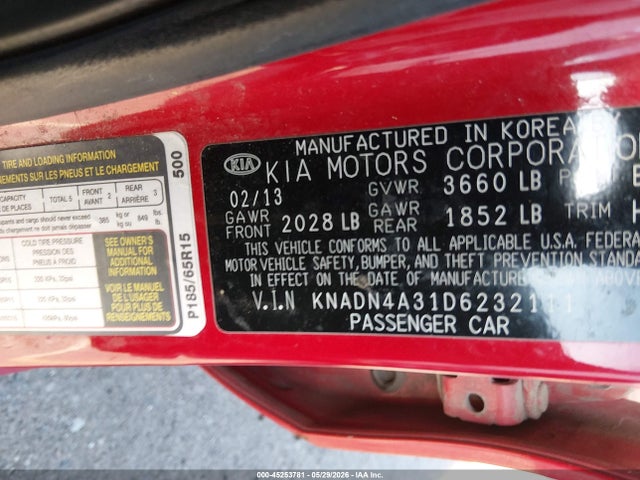 Kia Rio Ex