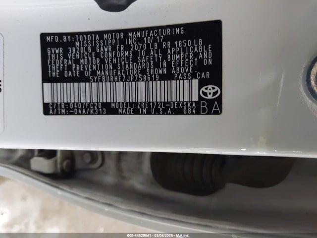 Toyota Corolla Se