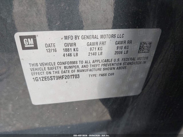 Chevrolet Malibu 1lt