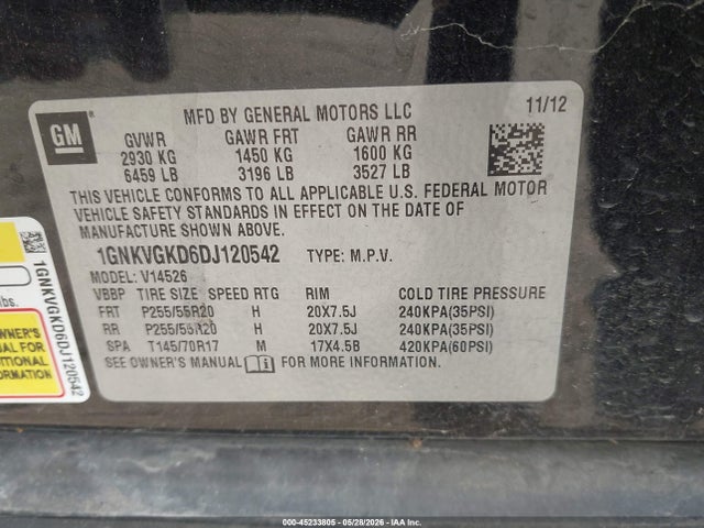 Chevrolet Traverse 1lt