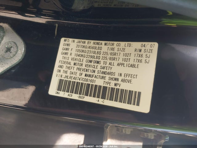 Honda CR-V Ex-l