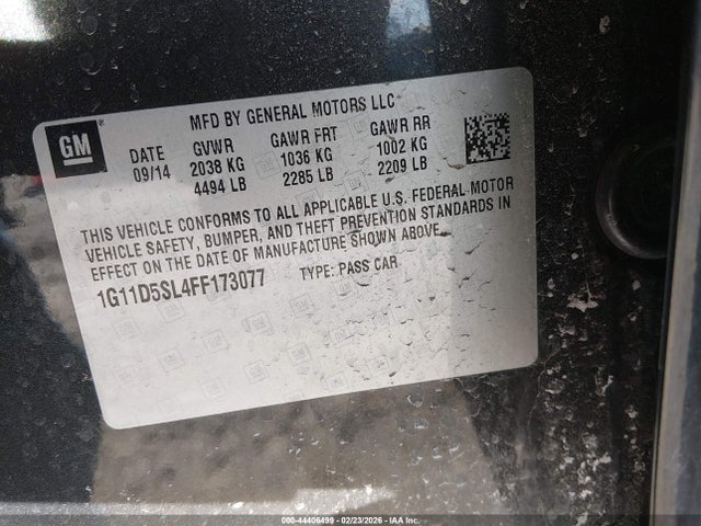 Chevrolet Malibu 2lt