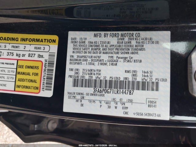 Ford Fusion S