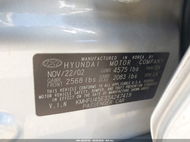 Hyundai XG350 L