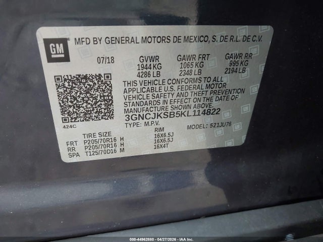 Chevrolet Trax Ls