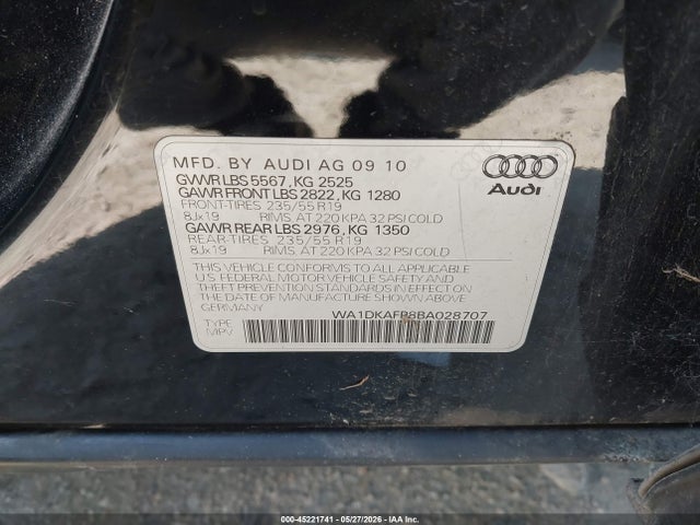 Audi Q5 3.2 Premium Plus