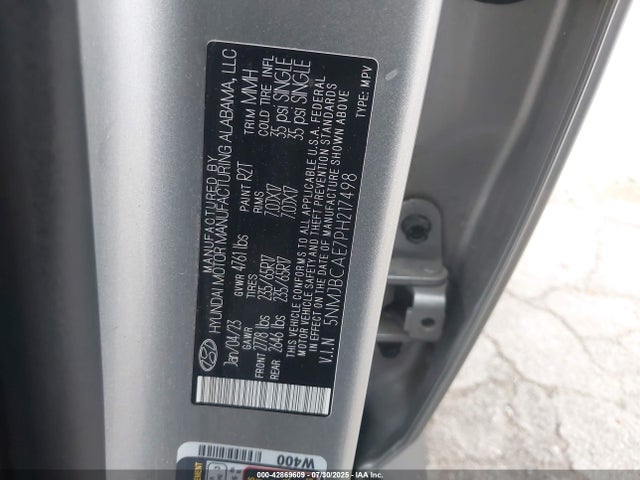 Hyundai TUCSON Sel