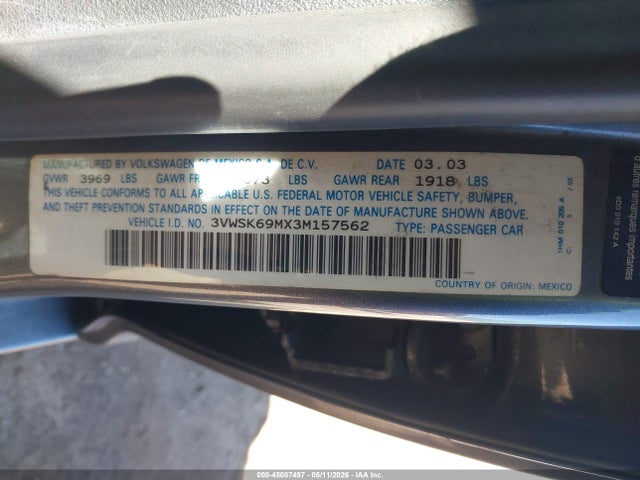 Volkswagen Jetta Gls 2.0l