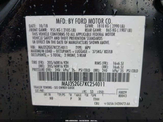 Ford EcoSport Se