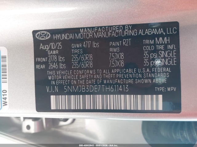 Hyundai TUCSON Sel