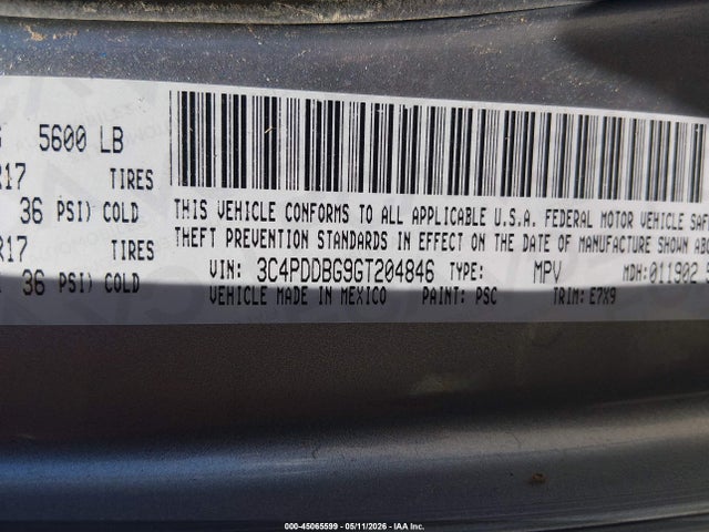 Dodge Journey Sxt