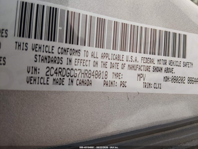 Dodge Grand Caravan Sxt