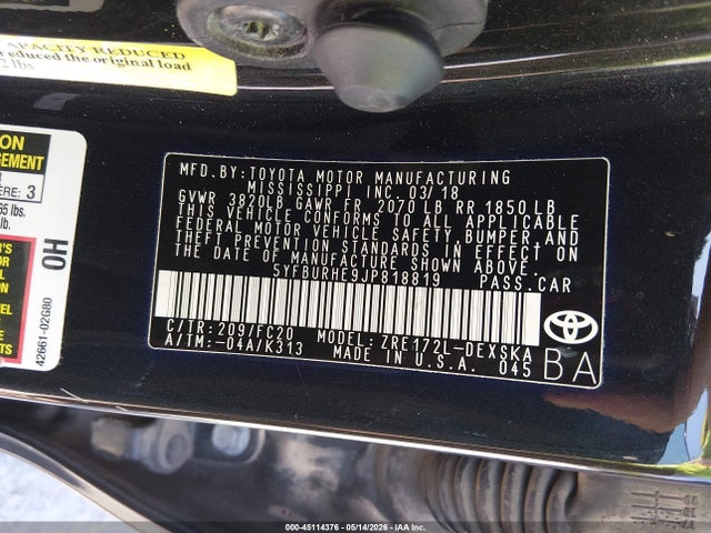 Toyota Corolla Se