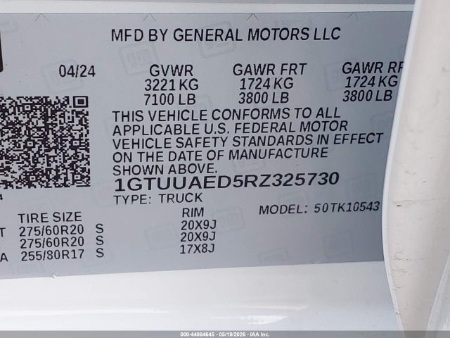 GMC Sierra 1500 4wd  Short Box Pro