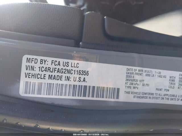 Jeep Grand Cherokee Laredo X 4x4
