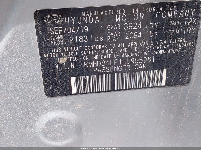 Hyundai ELANTRA Value Edition