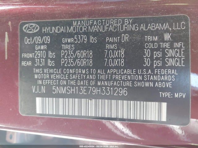 Hyundai SANTA FE Limited