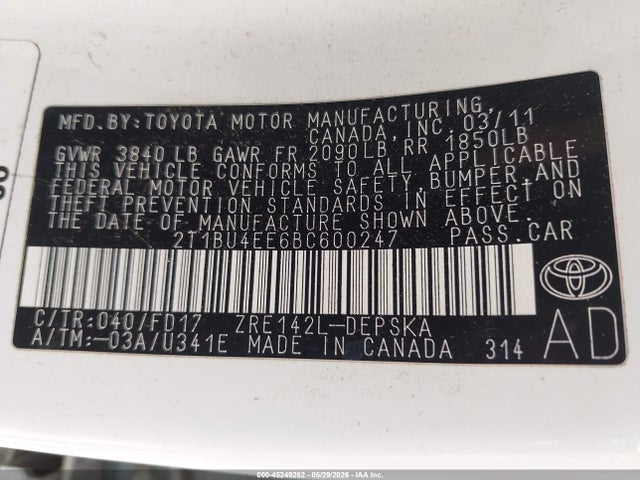 Toyota Corolla S