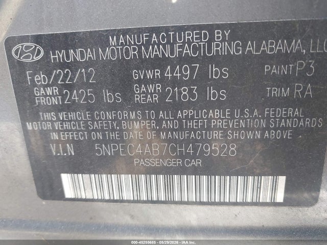 Hyundai SONATA Se 2.0t