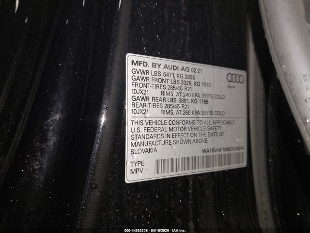 Audi Q8 Premium Plus 55 Tfsi Quattro Tiptronic