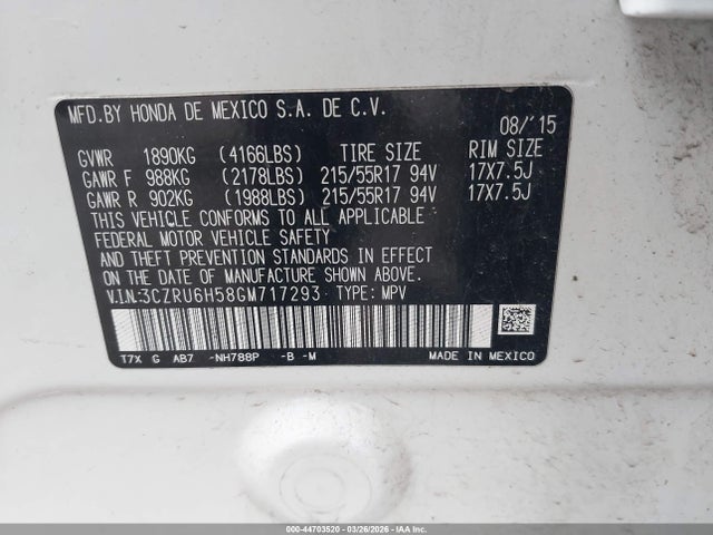 Honda HR-V Ex