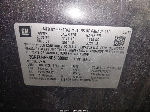 Chevrolet Equinox 2lt