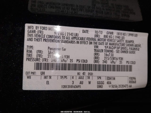 Ford Focus Se