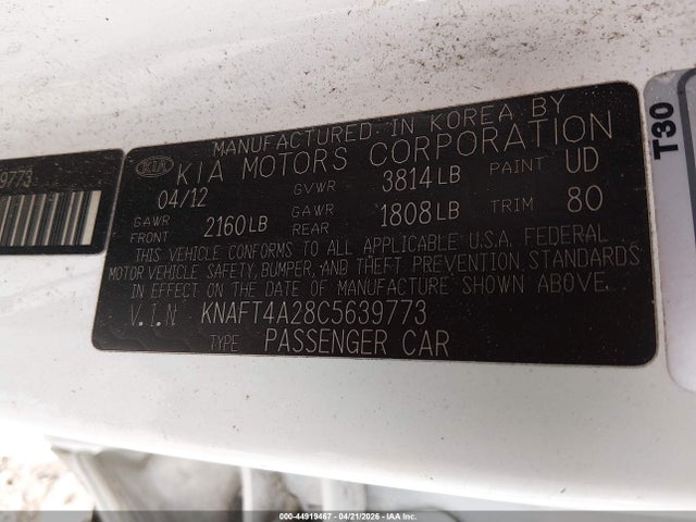 Kia Forte Lx