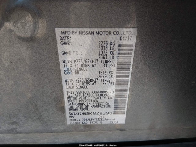 Nissan Rogue S