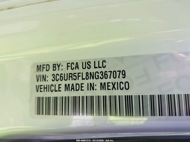 Ram 2500 Laramie  4x4 6'4 Box